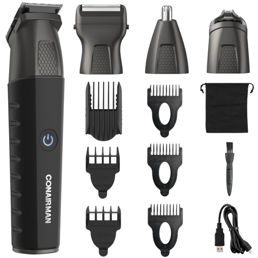 Additional view 2 of Barber Shop Pro Series Rechargable 15 piece Lithium-ion Magnetic Wireless Trimmer
