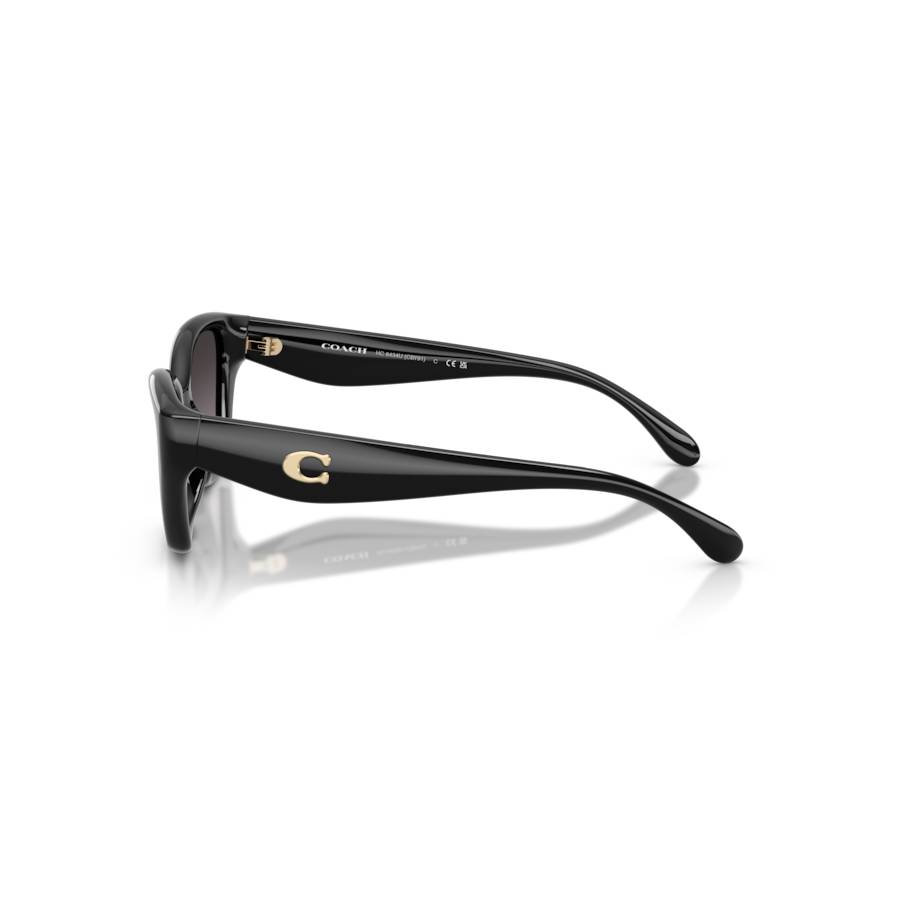 Additional view 2 of Lunettes de soleil irrégulières polarisées - Femmes - Noir