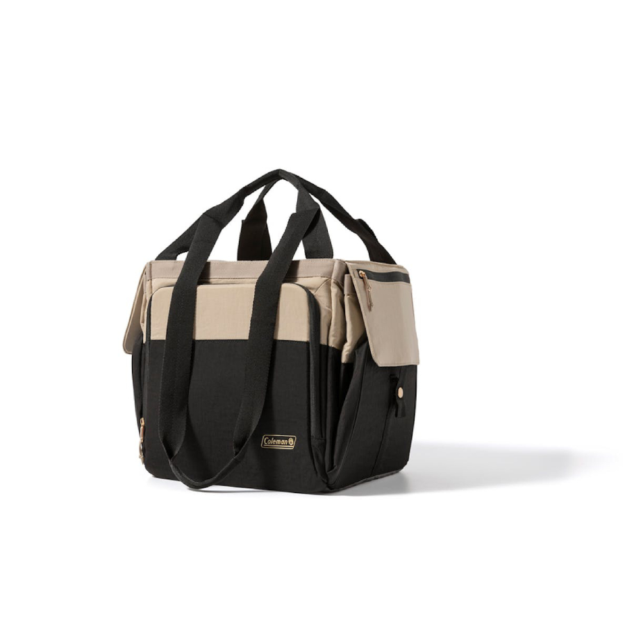 Additional view 2 of Glacière fourre-tout 24 canettes Coleman Now - Noir/Beige