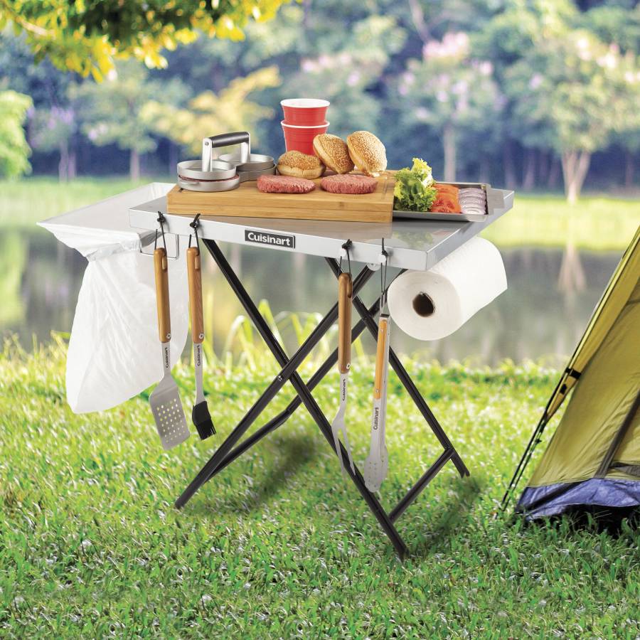 Additional view 2 of Table de préparation et support de grill Fold'n go