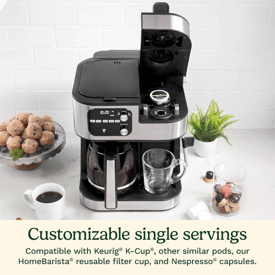 Additional view 1 of Cafetière 4-en-1 Coffee Center Barista Bar