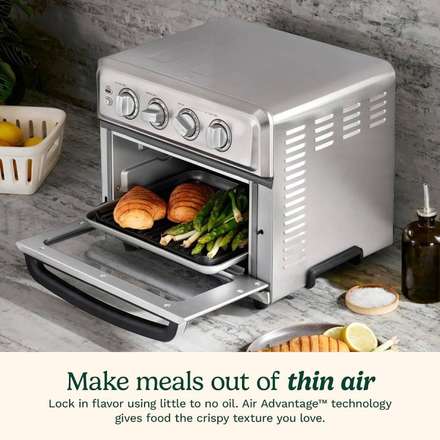Additional view 1 of Four à convection Air Fryer avec gril en acier inoxydable