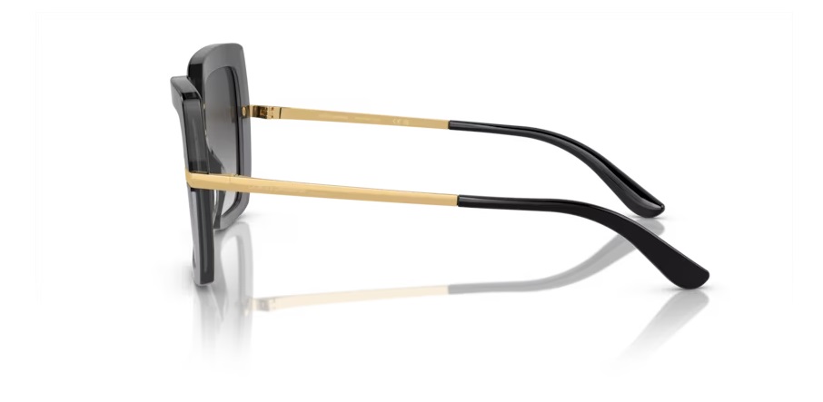 Additional view 2 of Lunettes de soleil carrées - Femmes - Noir