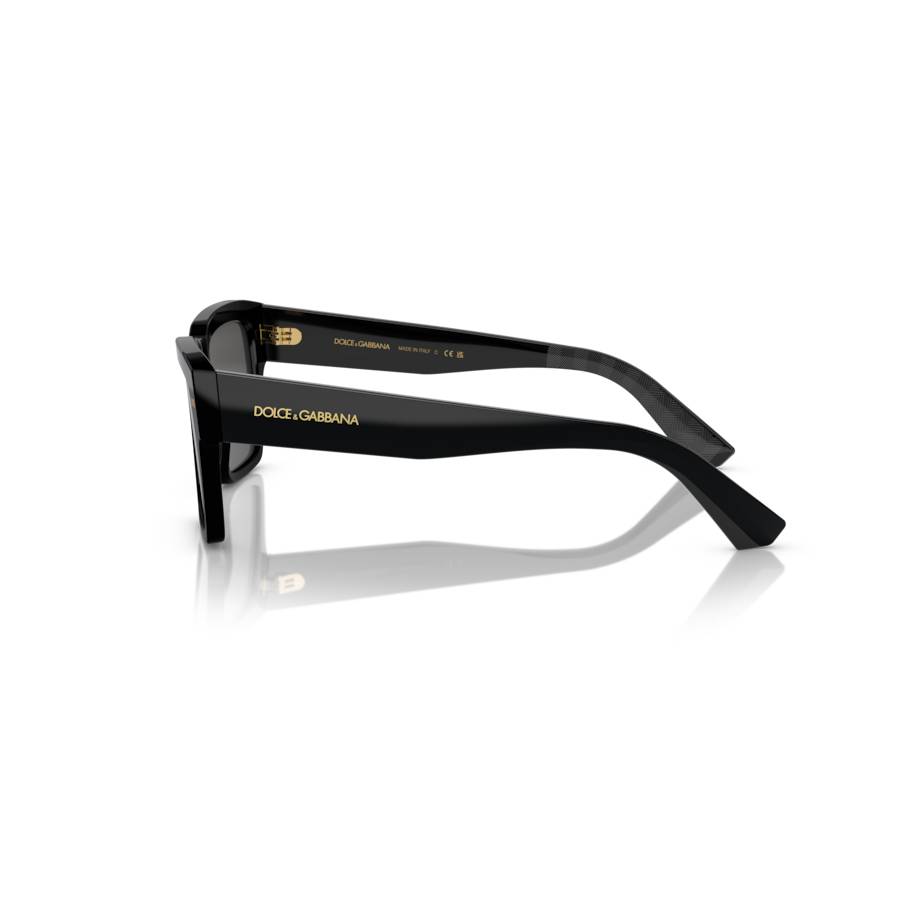 Additional view 1 of Lunettes de soleil carrées - Hommes - Noir