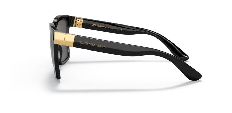 Additional view 2 of Lunettes de soleil carrées - Femmes - Noir