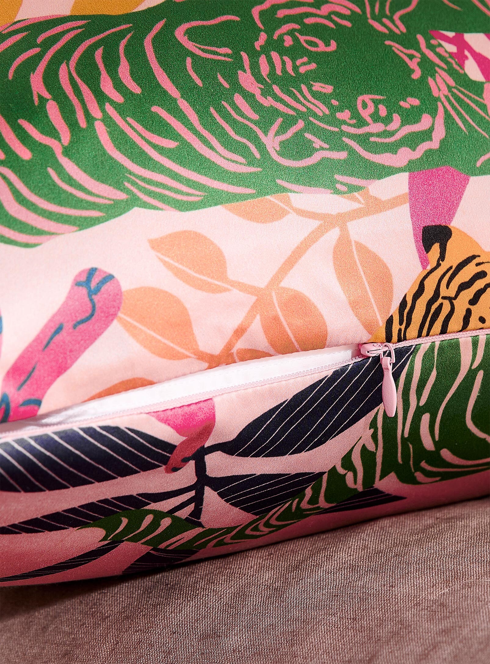 Additional view 2 of Tigress Mulberry Silk Pillowcase