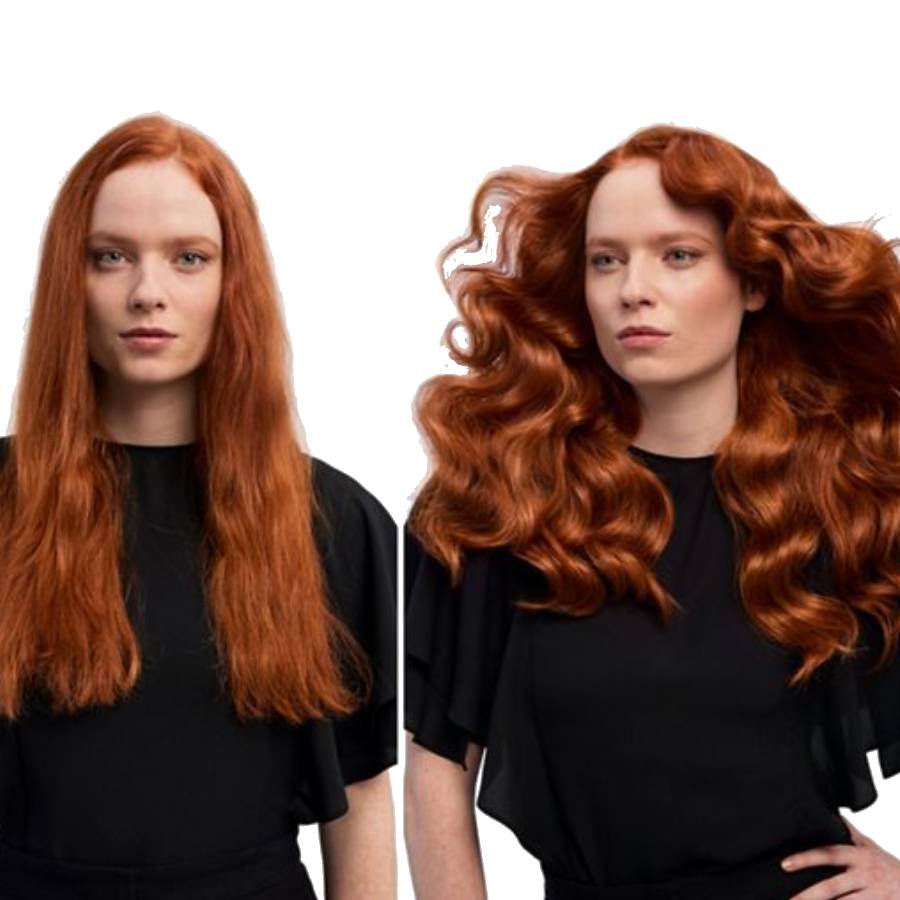 Additional view 1 of Airwrap i. d. Multi-Styler et sèche-cheveux Straight+Wavy - Rose céramique/Or rose