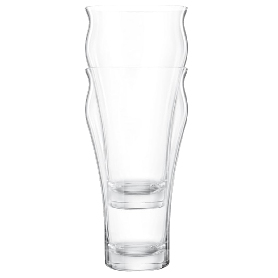 Additional view 1 of Verres à bière à buvant évasé - ensemble de 4 - 20 onces (591 millilitres)