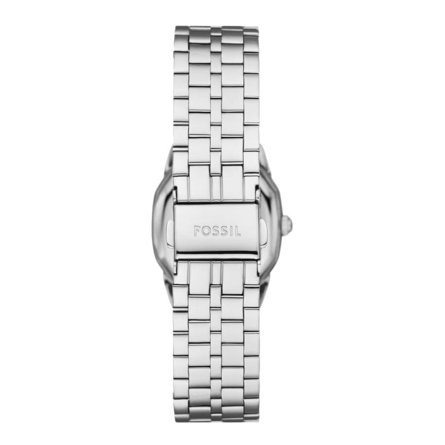 Additional view 1 of Montre Harlow, boîtier octogonal crème, cadran romain - Acier inoxydable - 27 mm