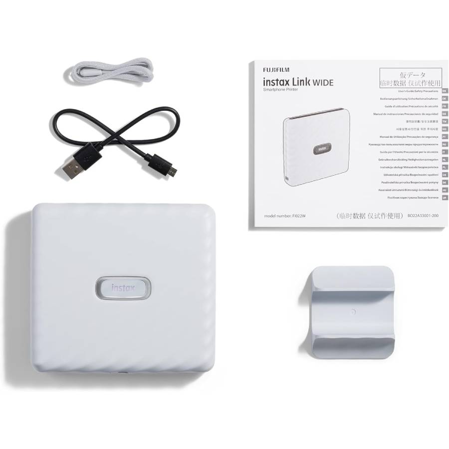 Fujifilm Instax Mini Link 2 Imprimante pour Smartphone Blanc Argile