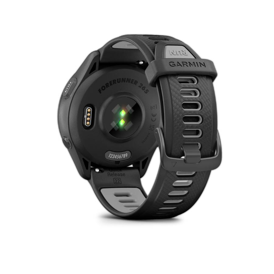 Additional view 2 of Montre intelligente de course Forerunner 265 - Noire / Grise poudrée - 46mm