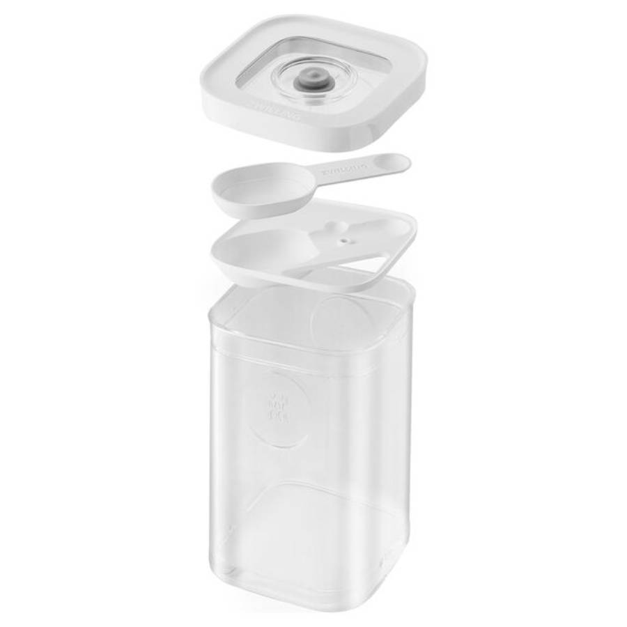Additional view 2 of Ensemble Fresh & Save Cube - 6 pièces - Blanc transparent