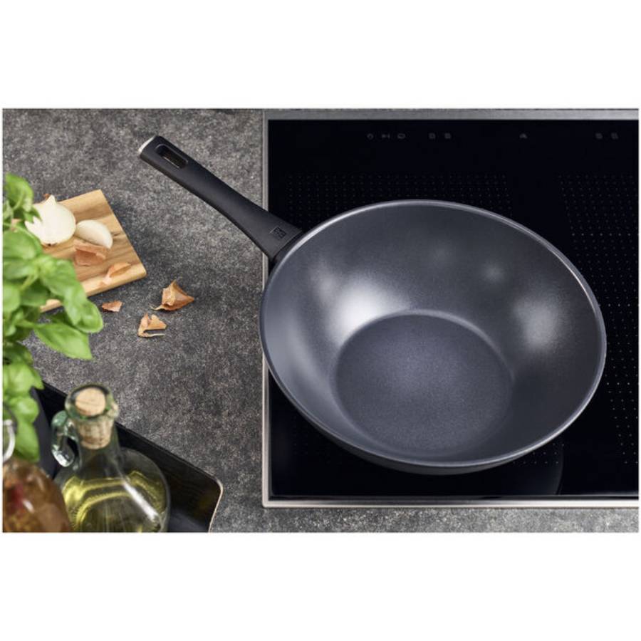 Additional view 2 of Madura Plus Wok, aluminum, Titanium-reinforced ceramic non-stick coating - 30 cm / 12 inch