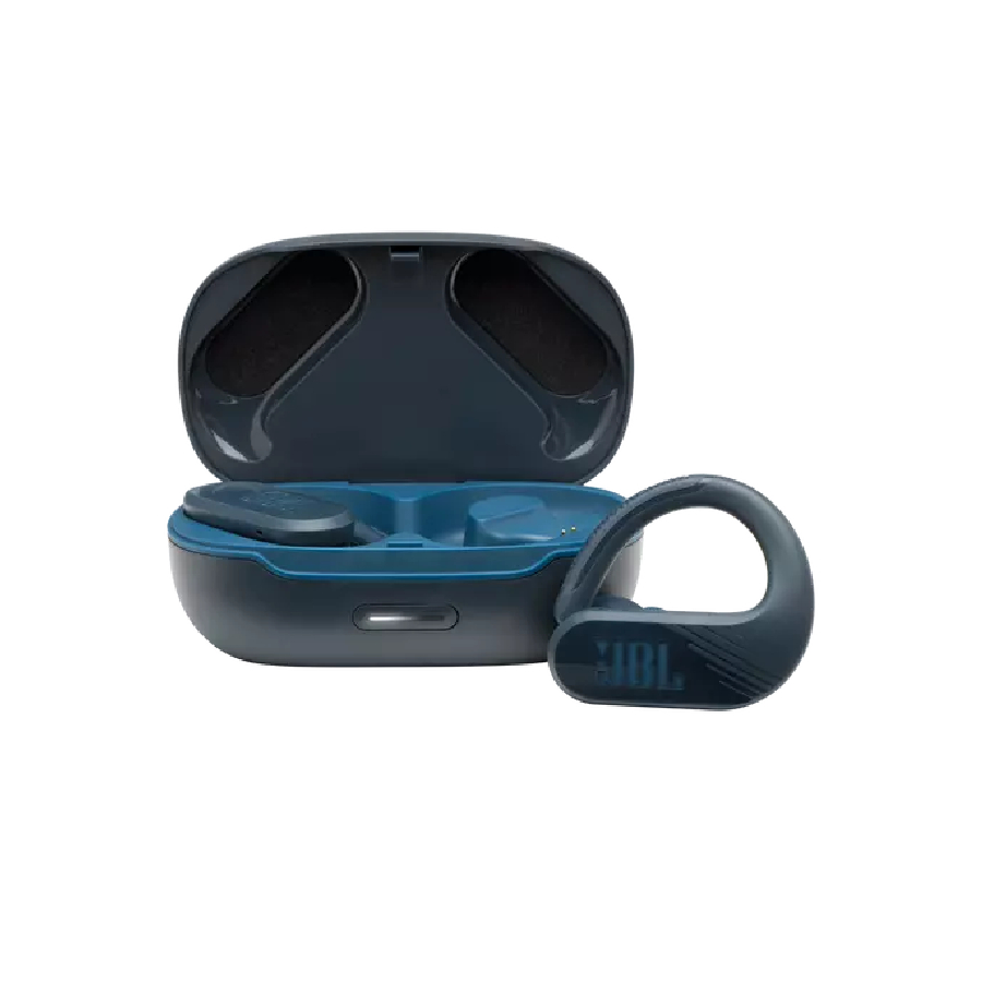 Additional view 1 of Écouteurs de sport sans fil et étanches à l'eau et la poussière JBL Endurance Peak 3 - Bleu