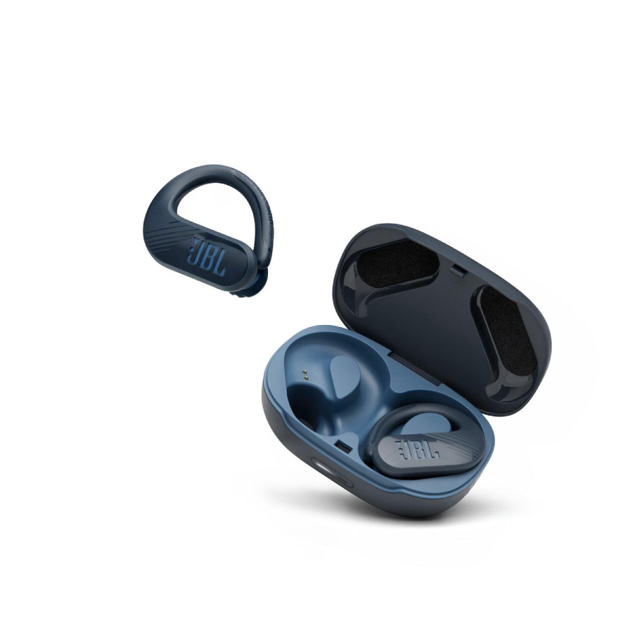 Additional view 2 of Écouteurs de sport sans fil et étanches à l'eau et la poussière JBL Endurance Peak 3 - Bleu