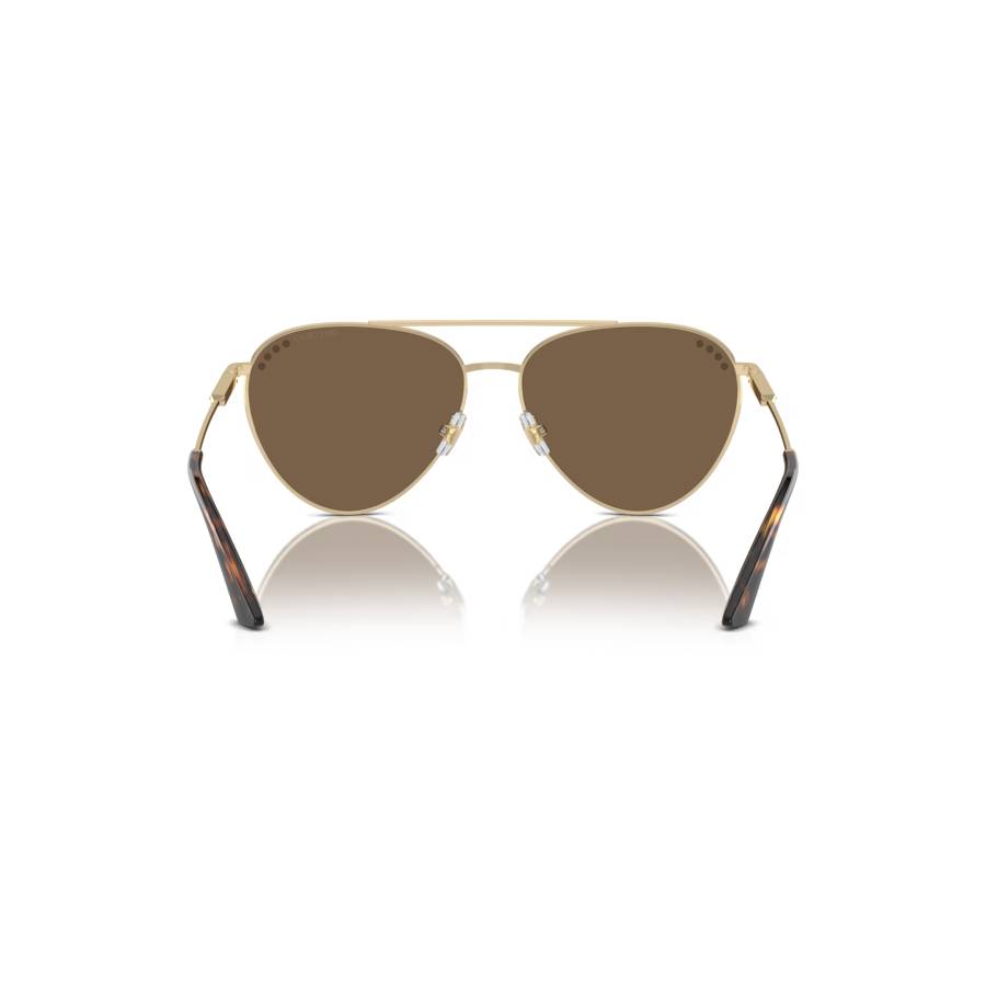 Additional view 1 of Lunettes de soleil pilote - Femmes - Or pâle