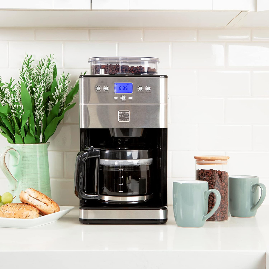 Additional view 2 of Cafetière en acier inoxydable Elite Grind