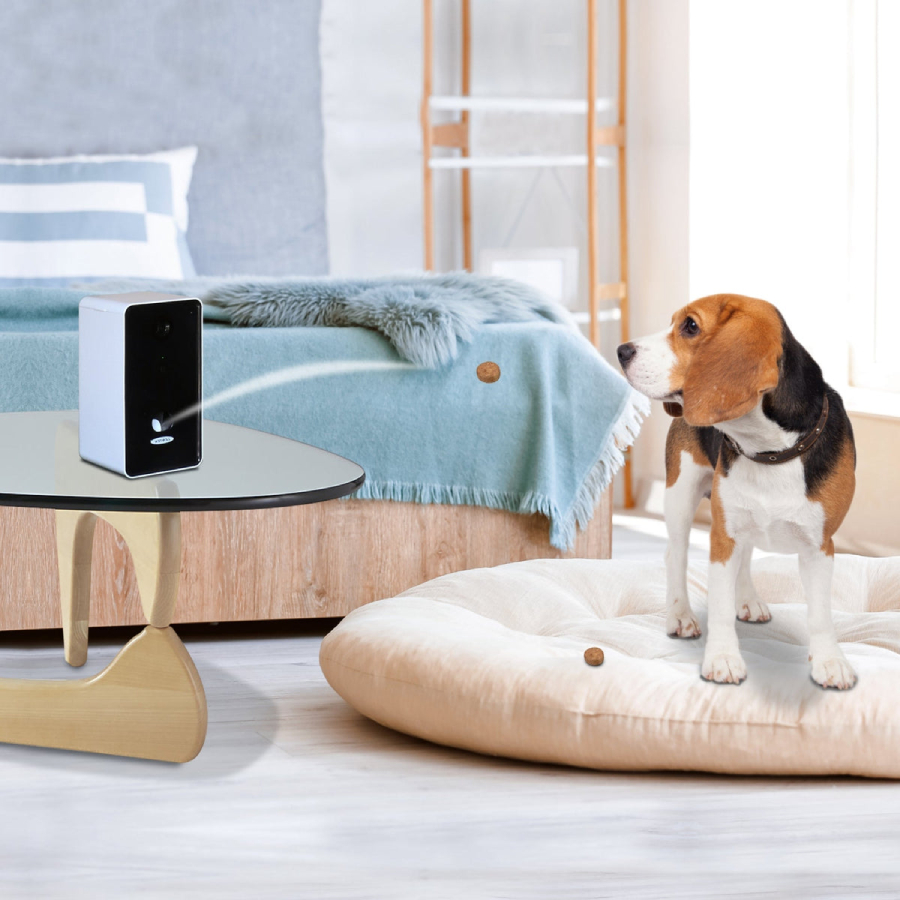 Additional view 1 of Lanceur de friandises intelligent pour animaux de compagnie avec caméra HD Lentek