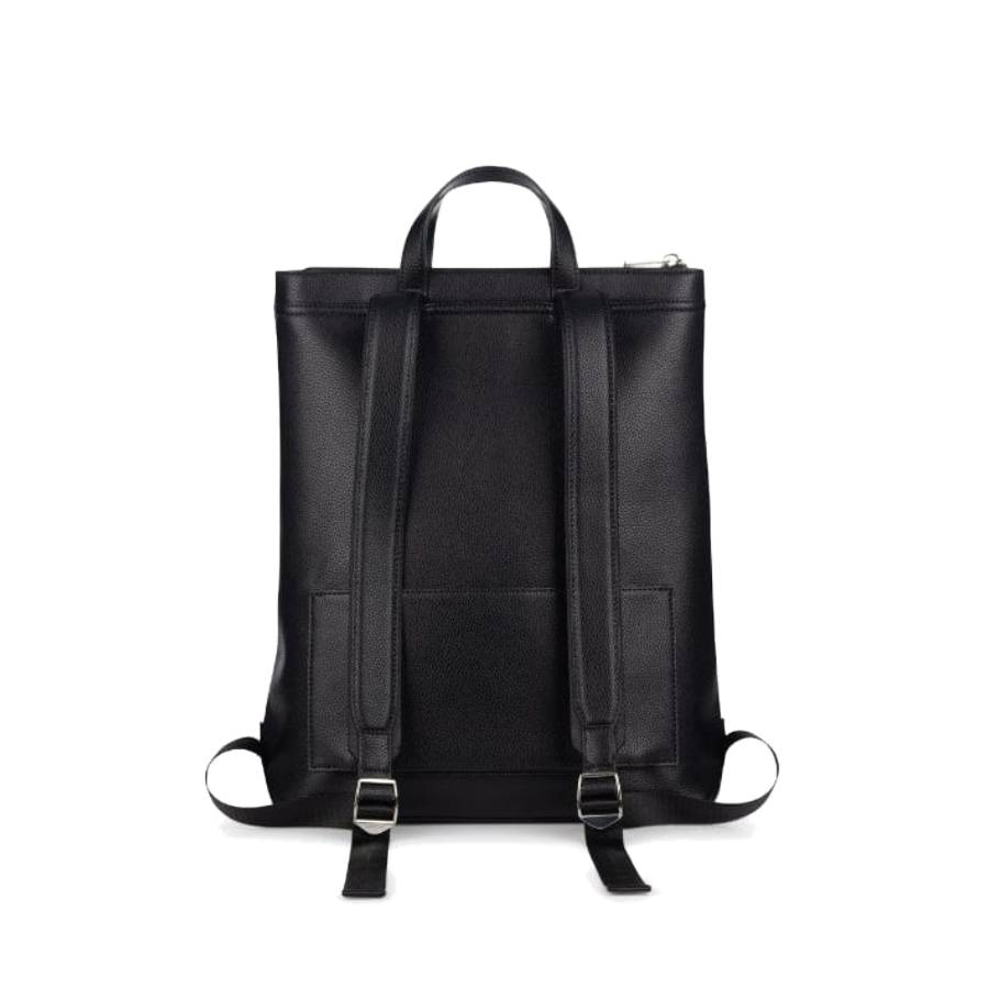 Additional view 1 of Sac à dos en cuir vegan Billie - Noir