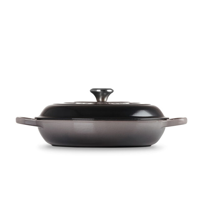 Additional view 1 of Signature 3,5 L Braisière avec bouton en acier inoxydable - Oyster