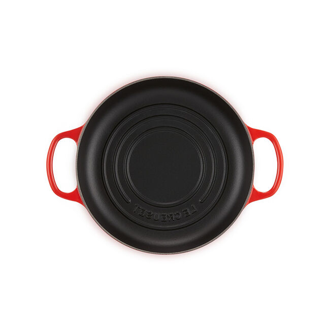 Additional view 1 of Signature 24 cm Cocotte à pain avec bouton en acier inoxydable - Cerise