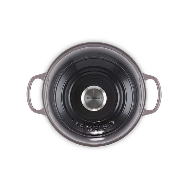 Additional view 2 of Signature 24 cm Cocotte à pain avec bouton en acier inoxydable - Oyster