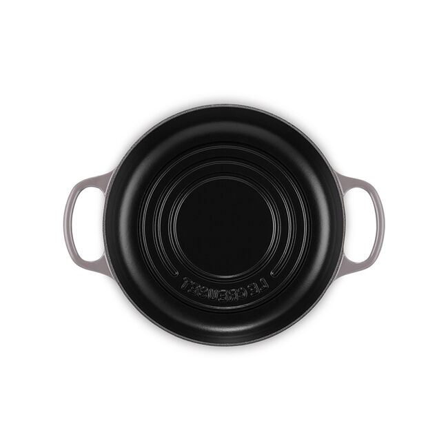 Additional view 1 of Signature 24 cm Cocotte à pain avec bouton en acier inoxydable - Oyster