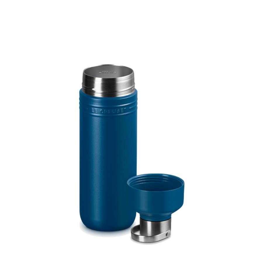 Additional view 2 of Ensemble de contenants isothermes On-the-Go pour aliments et boissons - Bleu sarcelle foncé