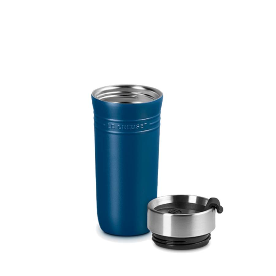Additional view 4 of Ensemble de contenants isothermes On-the-Go pour aliments et boissons - Bleu sarcelle foncé