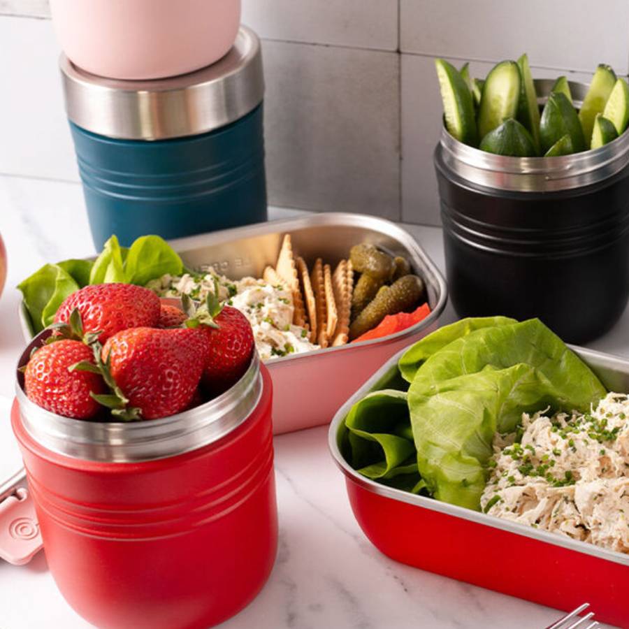 Additional view 2 of Bocal alimentaire On-the-Go 0,5 L - Bleu sarcelle foncé
