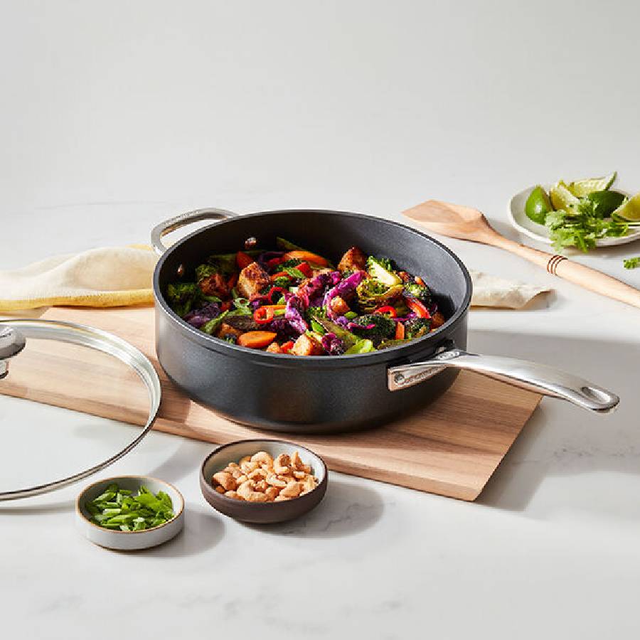 Additional view 2 of Toughened Nonstick PRO 3.3 L Sauté Pan with Lid