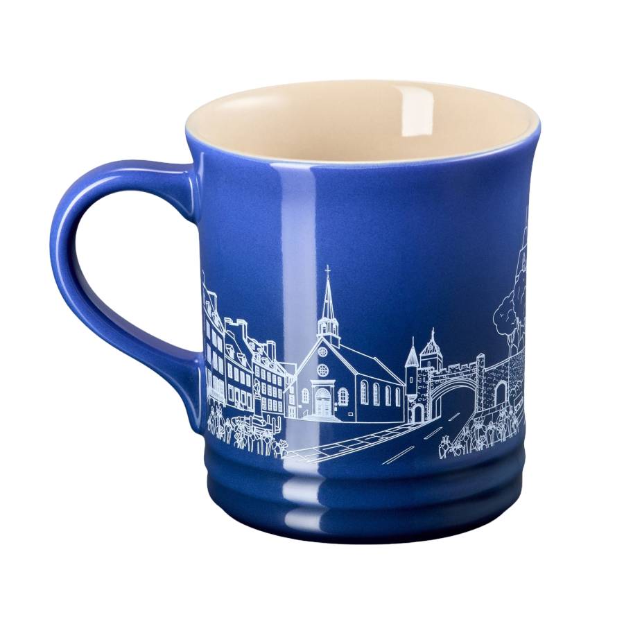 Additional view 1 of Tasse Destination Québec (Canada) - Cobalt - 400 ml