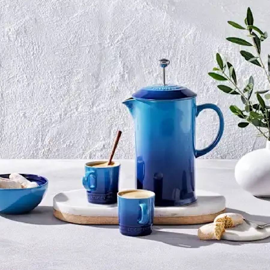 Additional view 2 of Classic 1 L Cafetière à piston - Bleuet