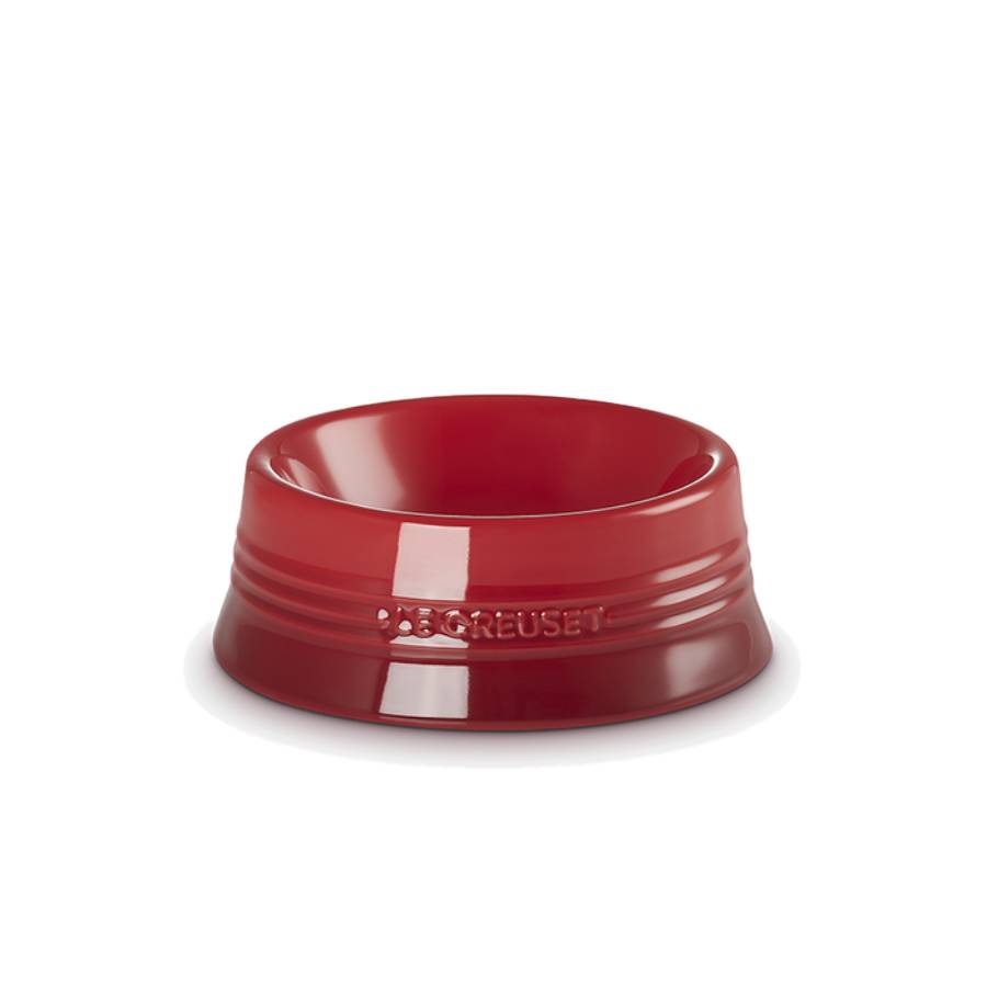 Additional view 1 of Ensemble récipient classique pour aliments pour animaux de 2,3 L, cuillère doseuse et gamelle - Cerise