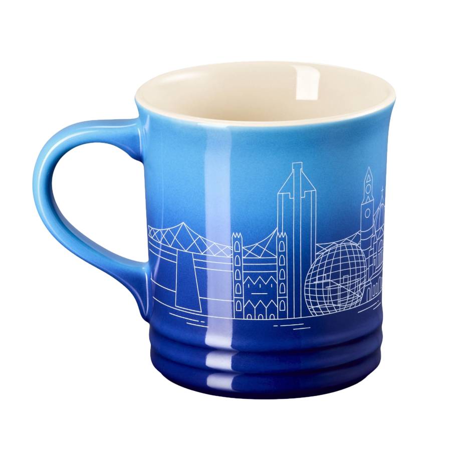 Additional view 1 of Tasse Destination Montréal (Canada) - Bleuet - 400 ml