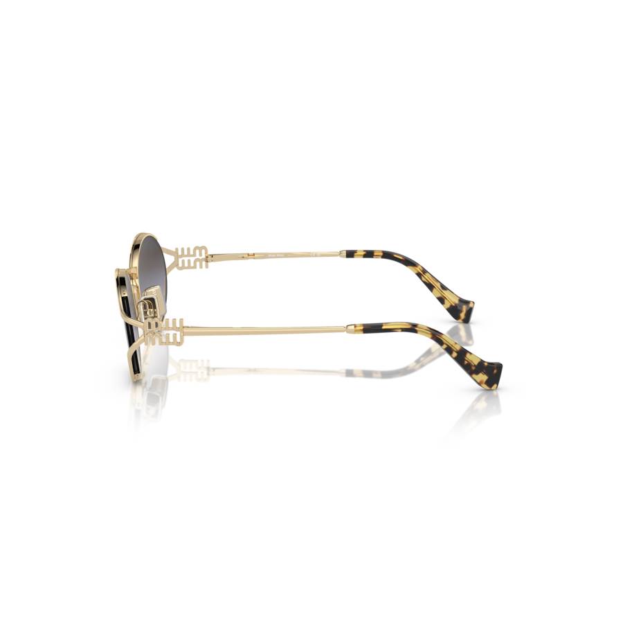Additional view 2 of Lunettes de soleil ovales - Femmes - Or pâle