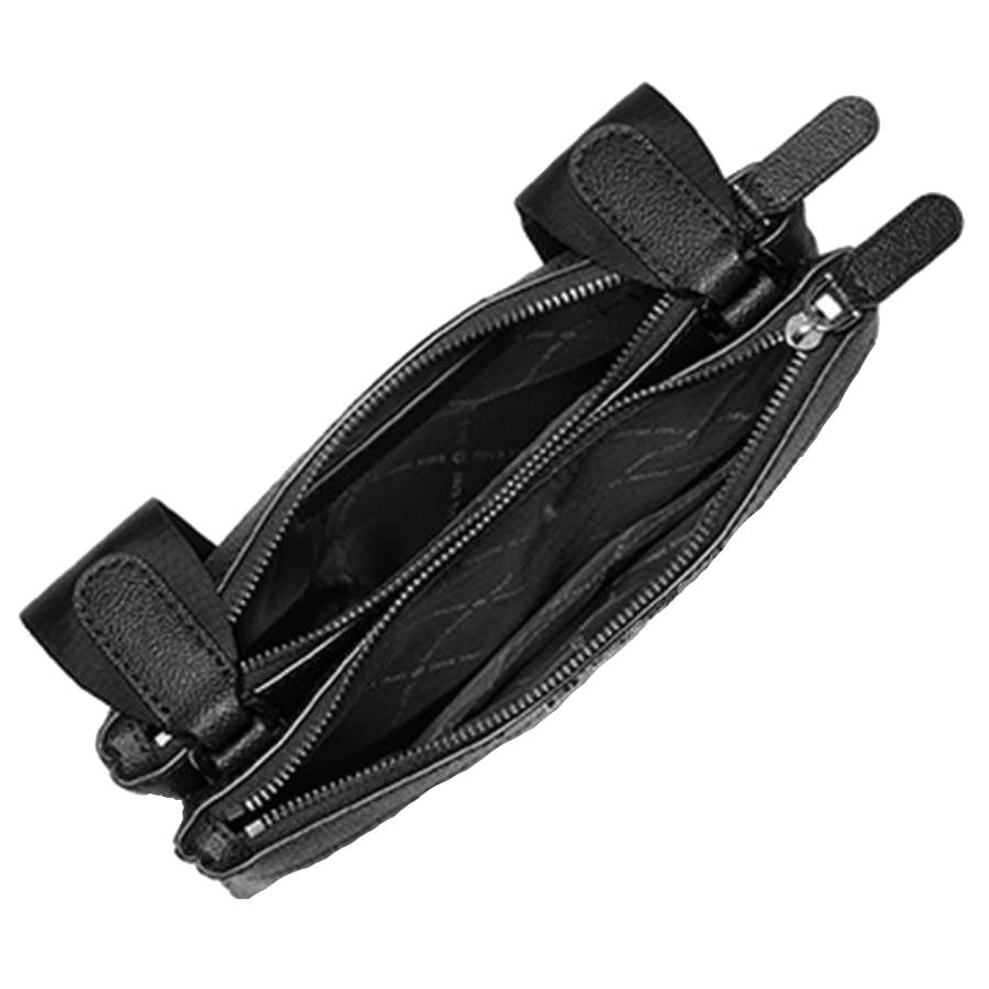 Additional view 2 of Sac à bandoulière Hudson Signature Logo - Noir - Petit