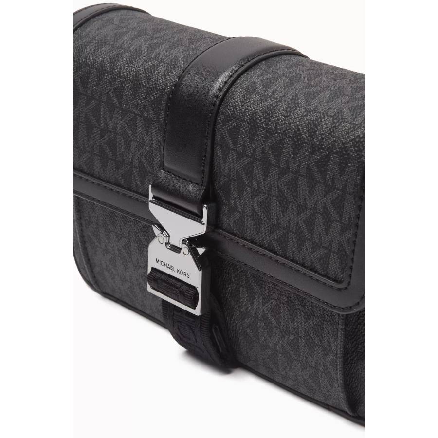 Additional view 2 of Sac à bandoulière Hudson Signature Aviator - Noir - Petit