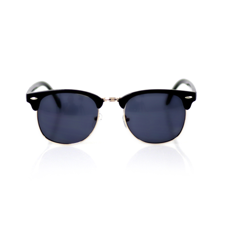 Additional view 1 of Lunettes carrées Browline - Noir