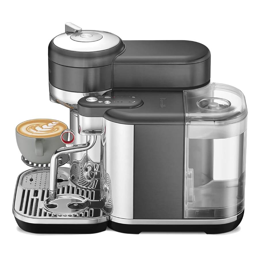 Additional view 2 of Machine à café à dosettes Vertuo Creatista de Breville - Acier inox noir