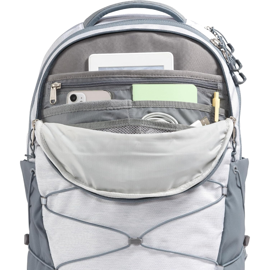 Additional view 2 of Borealis - Femmes - TNF White Metallic Mélange/Mid Grey-NPF - Taille unique