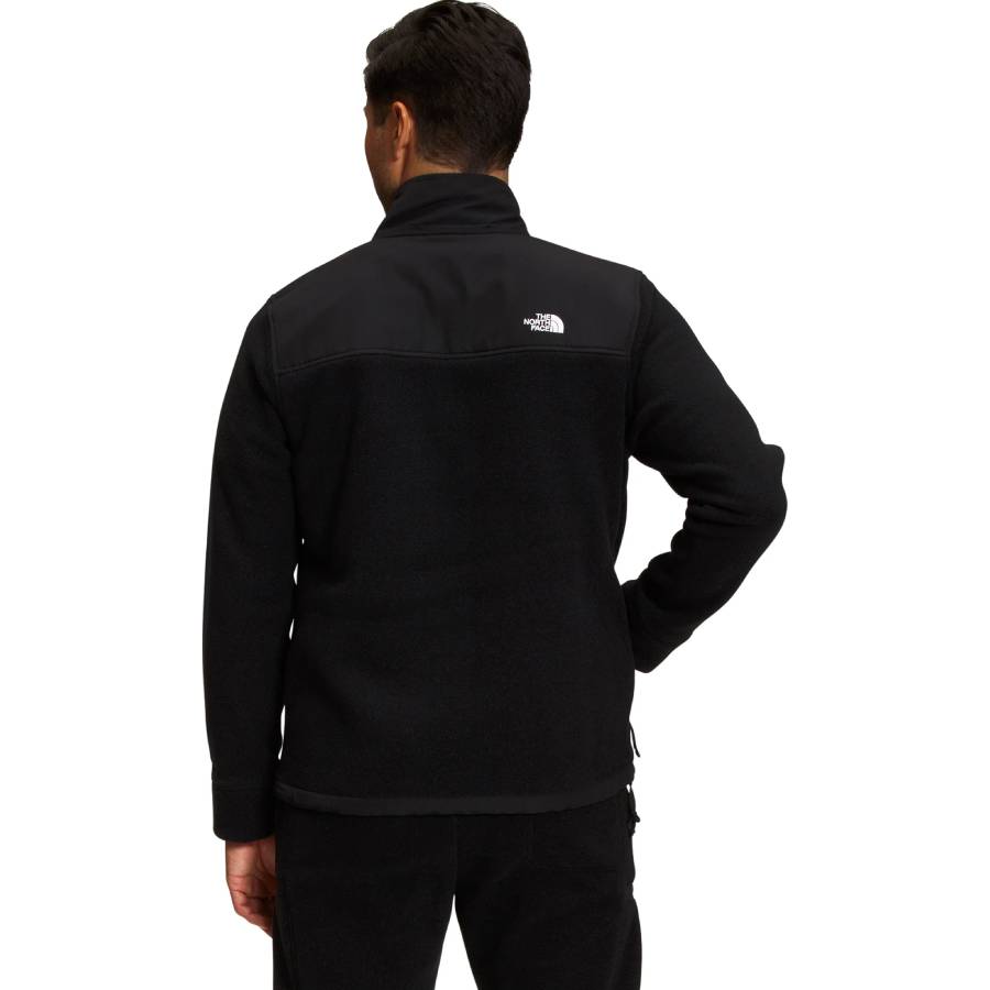 Additional view 2 of Veste à fermeture éclair complète Alpine Polartec 200 - Hommes - Noir - Moyen