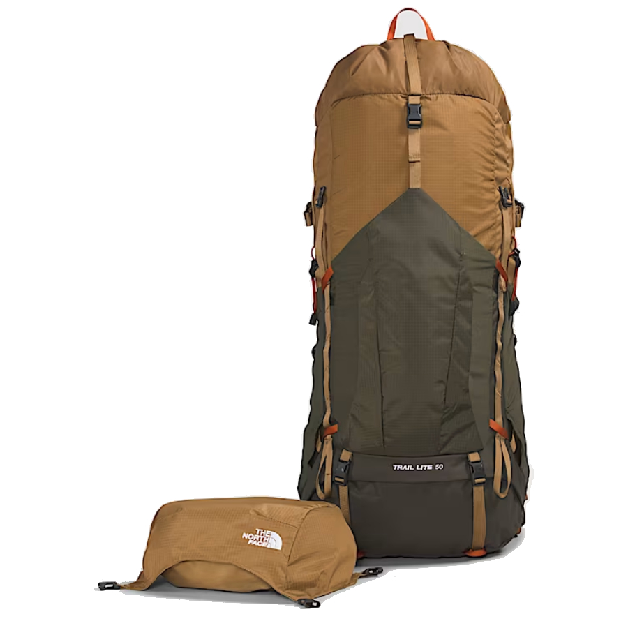 Additional view 1 of Trail Lite 50 - Unisexe - Brun utilitaire/Nouveau vert taupe-NPF - Grand/Très grand