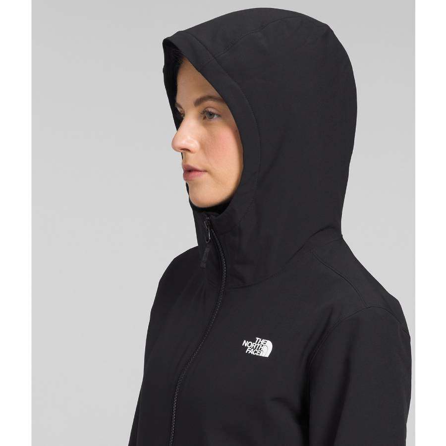 Additional view 2 of Sweat à capuche Shelbe Raschel - Femmes - Noir - Moyen
