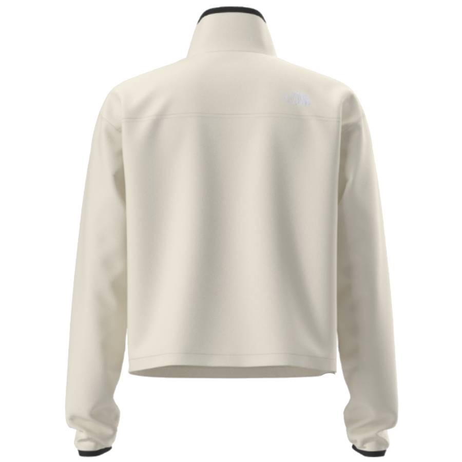 Additional view 2 of Veste Courte Zippée 1/2 Glacier Fleece - Femmes - Dune Blanche - Grand