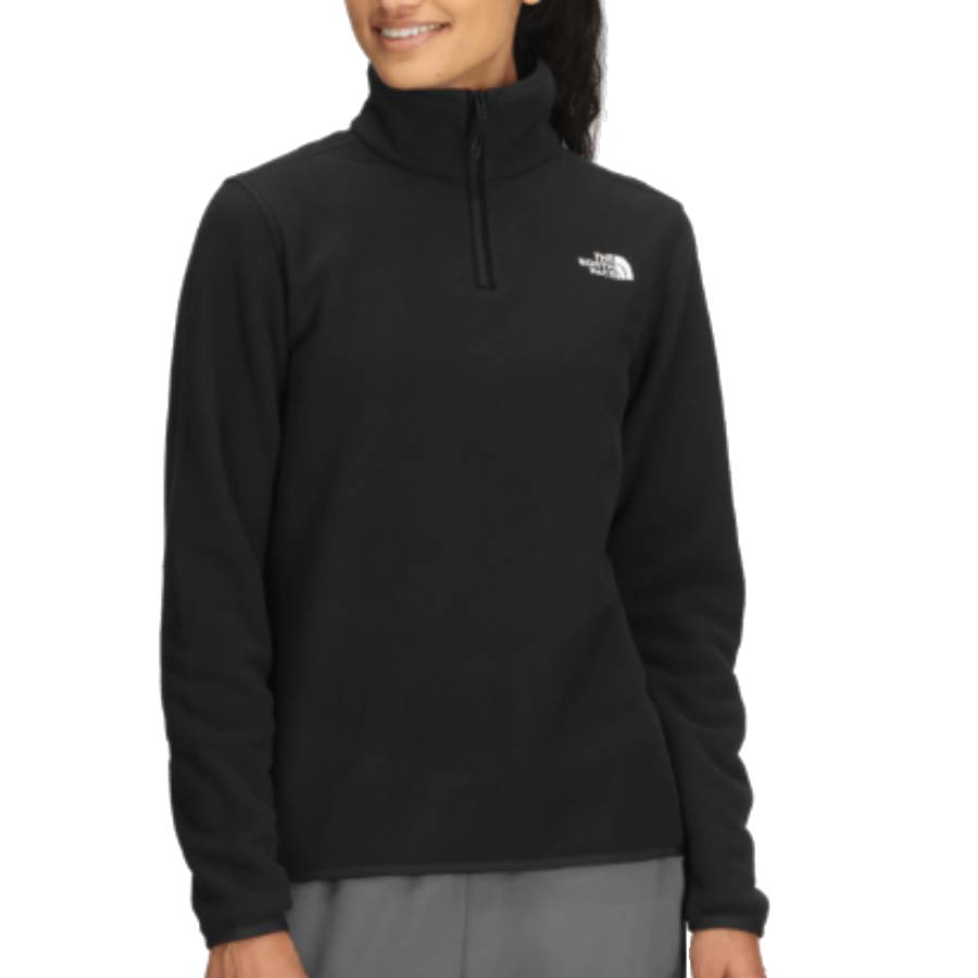 Additional view 2 of Veste Zippée 1/4 Glacier Fleece - Femmes - TNF Noir - Moyen