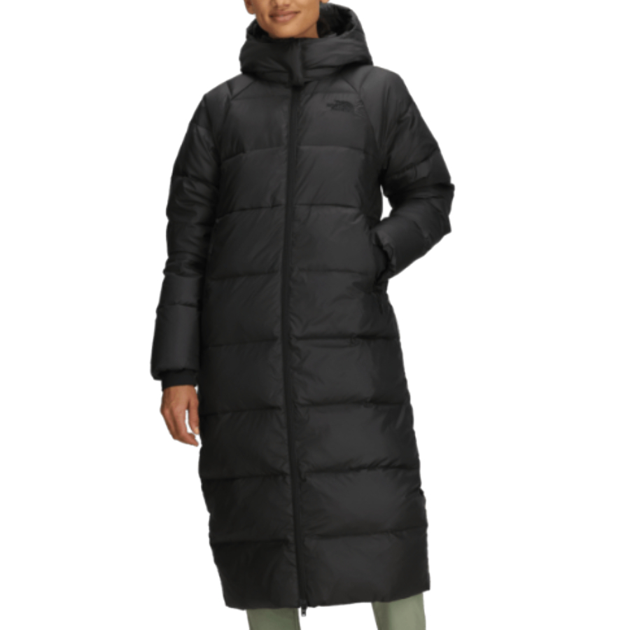 Additional view 1 of Hydrenalite City Long Down Hooded Parka - Women - TNF Black - Small