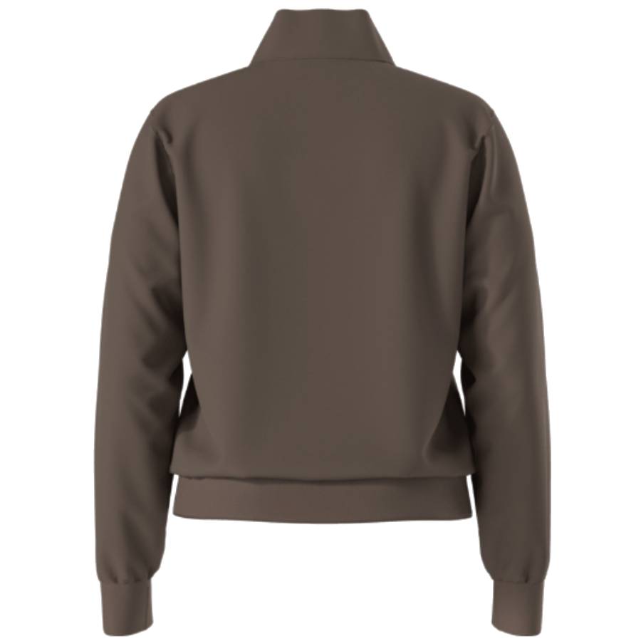 Additional view 1 of Dome Simple Evolution 1/4 Zip - Femmes - Brun Fumé - Moyen