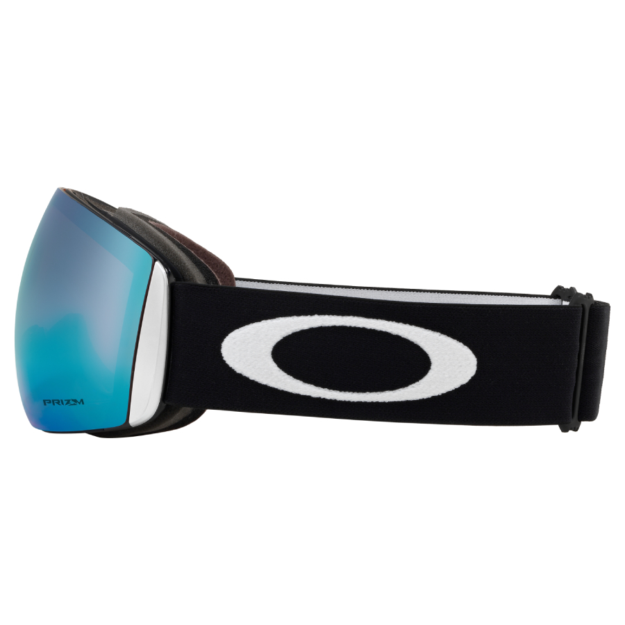 Additional view 2 of Flight Deck Factory Pilot Snow Goggles Prizm Snow Sapphire Iridium Lenses, Factory Pilot Black Strap - Large