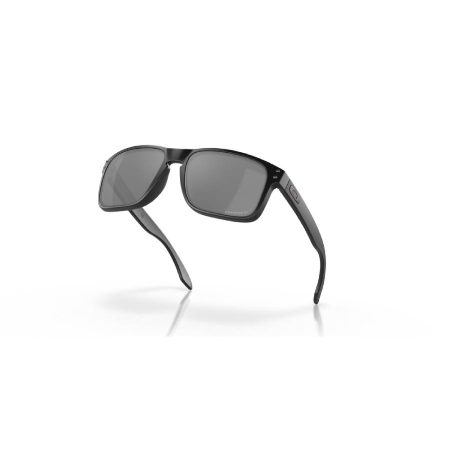 Additional view 1 of Lunettes de soleil carrées polarisées Holbrook - Hommes - Noir mat